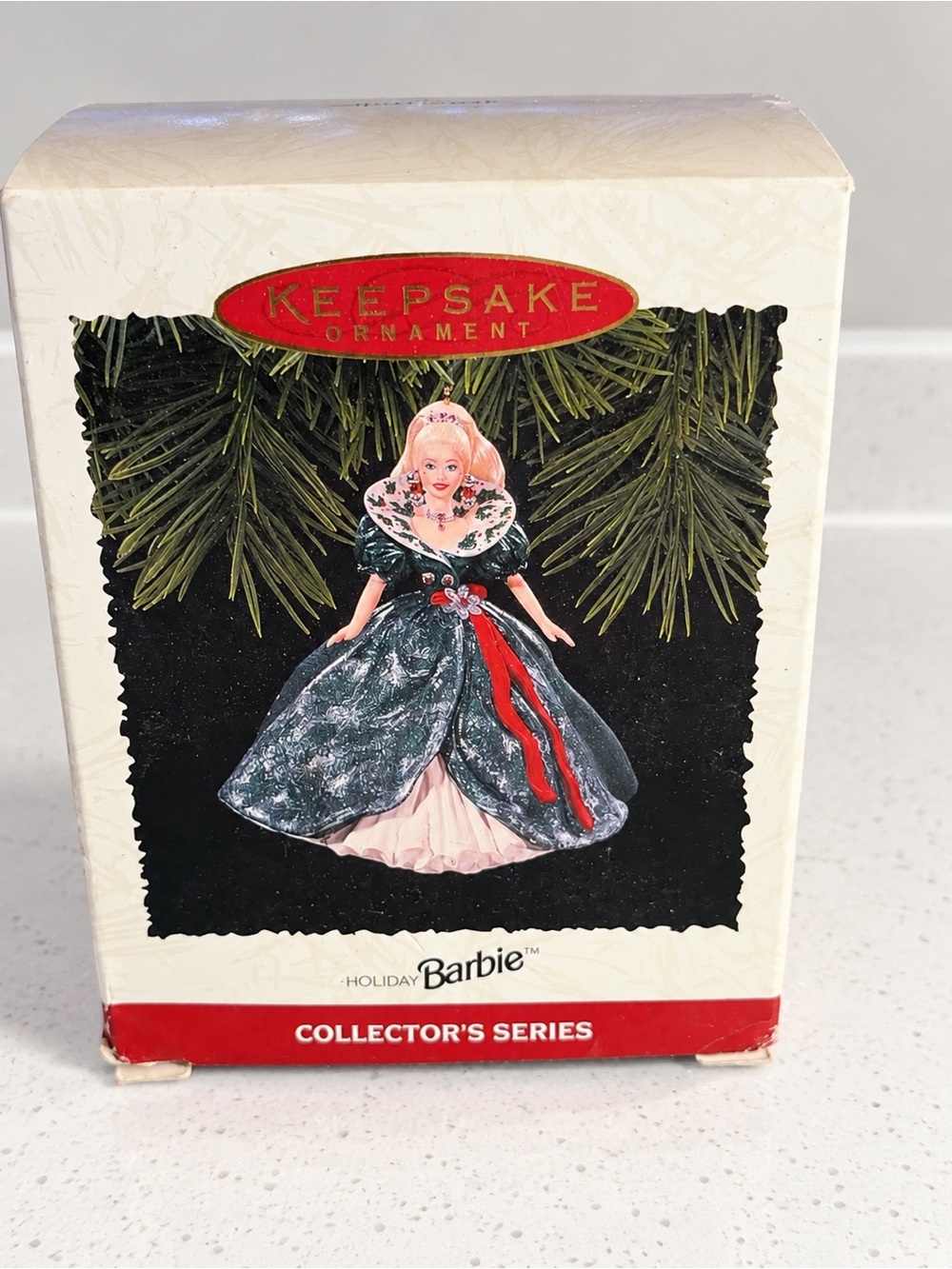 Vintage 1995 Hallmark Holiday Barbie Keepsake Ornament #3 QXI5057 w/ Box